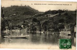 CPA BAR-sur-AUBE - Jardin au bords de l'aube (197168)