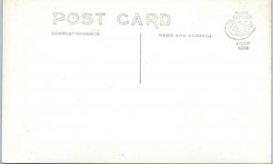 RPPC DECATUR, IL Illinois   Street Scene CROWD FIRE?   c1910s   Postcard