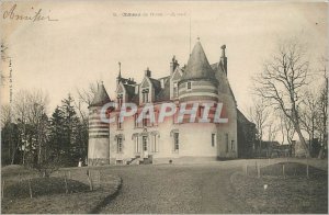 Old Postcard Chateau Ruan L and C