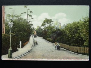 Dorset BOURNEMOUTH Priory Rd from Royal Exeter Hotel c1905 Postcard by Frampton
