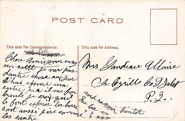 R. Lillo Signed Short on Base Fiddle Musical instrument Comical Postcard