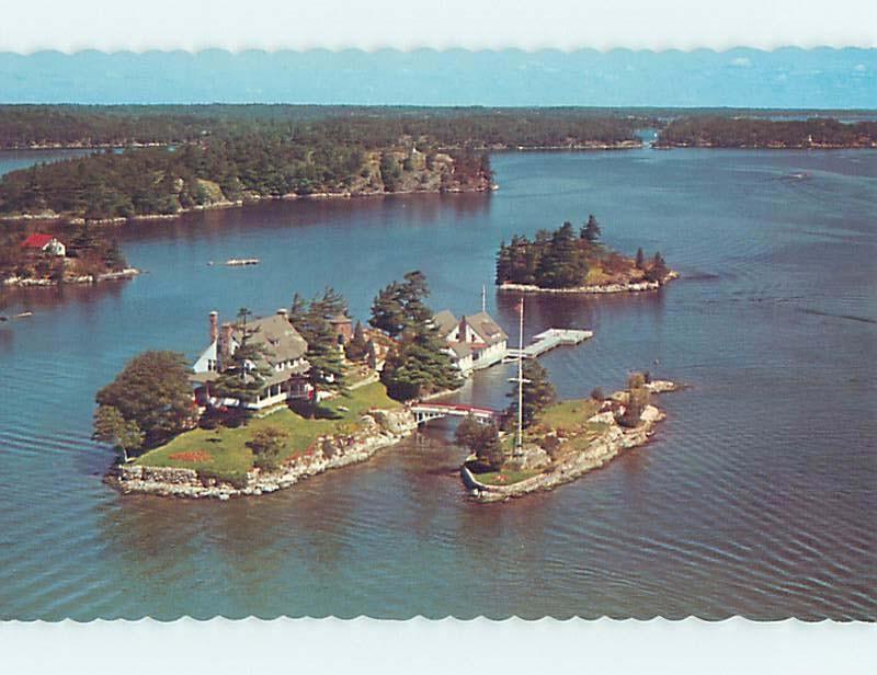 Pre-1980 ZAVIKON ISLAND Thousand Islands Near Rockport Ontario ON hn3713-12