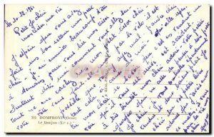 Old Postcard Domfront Le Donjon