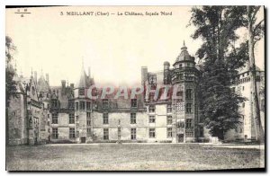 Old Postcard Meillant Cher Chateau North Facade