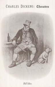 Bill Sikes Charles Dickens Characters Of Book Postcard