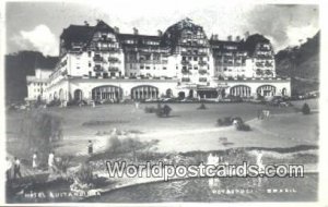 Pedopoli Hotel Quitandinha Brazil Postcard