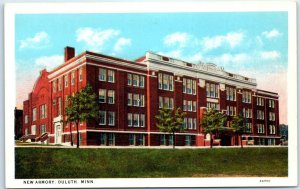 Postcard - New Armory - Duluth, Minnesota