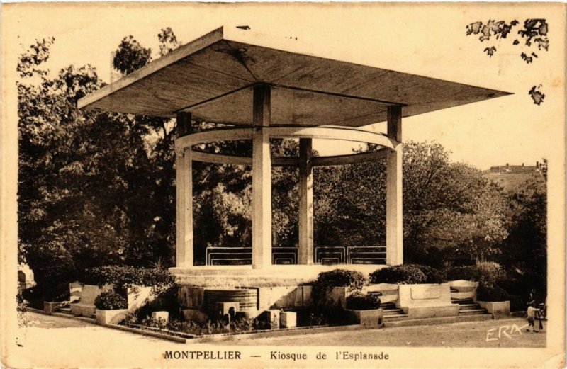 CPA Montpellier - Kiosque de l'Esplanade (255592)