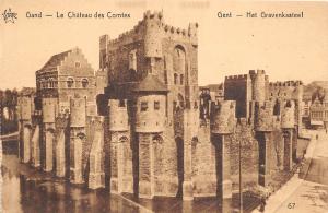 B74831 le chateau des comtes gand gent belgium