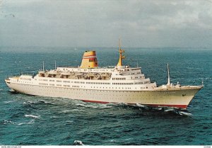 Norwegian America Line Cruise Ship VISTAFJORD , 1974