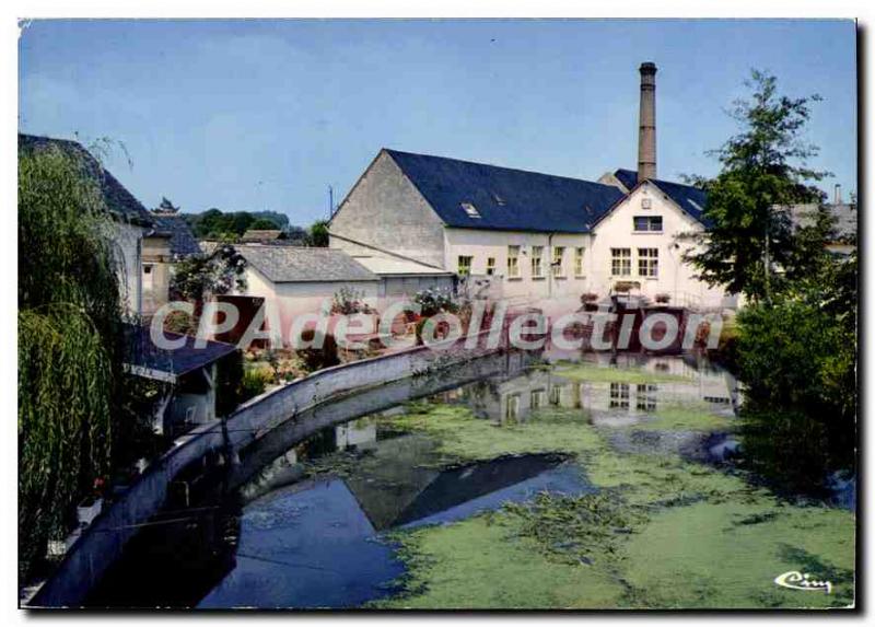 Modern Postcard Vibraye Sarthe Braye and laboratories Fish