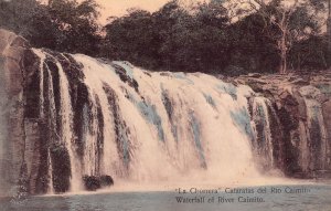 LP46  Panama Postcard  Waterfall River Caimito