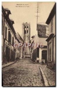 Old Postcard Maule Street and Tower Parisis
