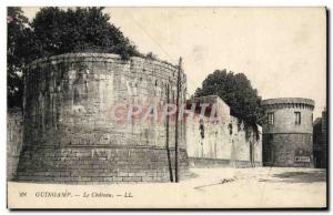 Old Postcard Guingamp Le Chateau