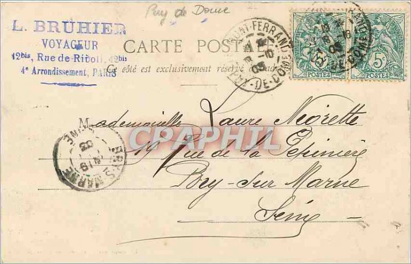 Old Postcard The Royat Hotels and Casino