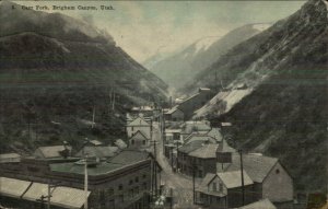 Carr Fork Brigham Canyon UT c1910 Postcard