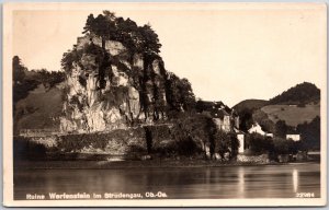 Ruine Werfenstein Im Strudengau Austria Real Photo RPPC Postcard