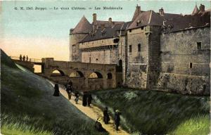 CPA DIEPPE-Le vieux Chateau Les Machicoulis (347341)