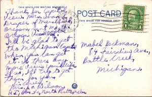Vintage Postcard UNION PACIFIC DEPOT, NORTH PLATTE, NEBRASKA JR10