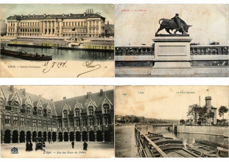 LIEGE BELGIQUE BELGIUM 200 CPA Pre-1940 (L2832)