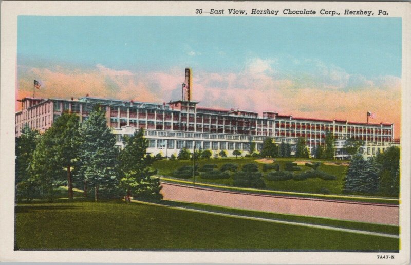 c1930 Hershey Chocolate Corporation Hershey Pennsylvania postcard C728 