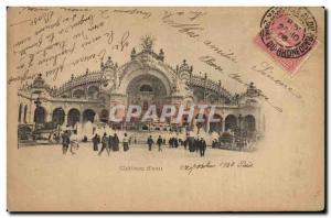 Old Postcard Chateau d & # 1900 Paris Exposition 39eau