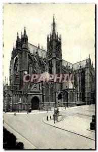 Old Postcard Metz Cathedral