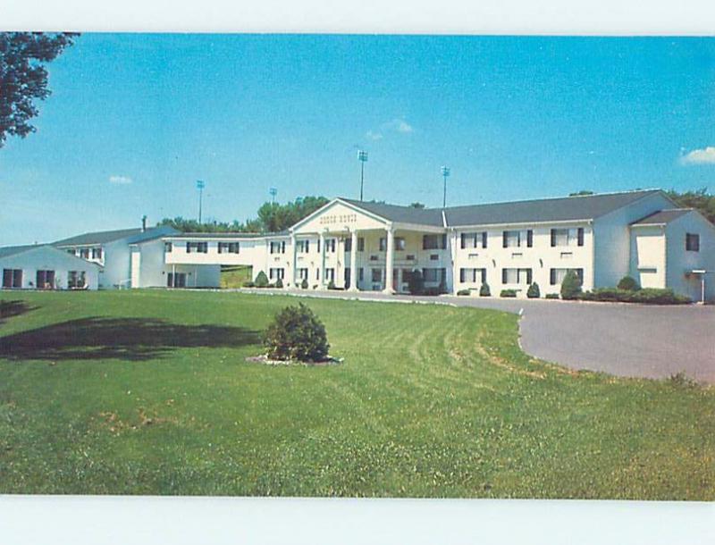 Unused Pre-1980 MOTEL SCENE Platteville Wisconsin WI HJ9714