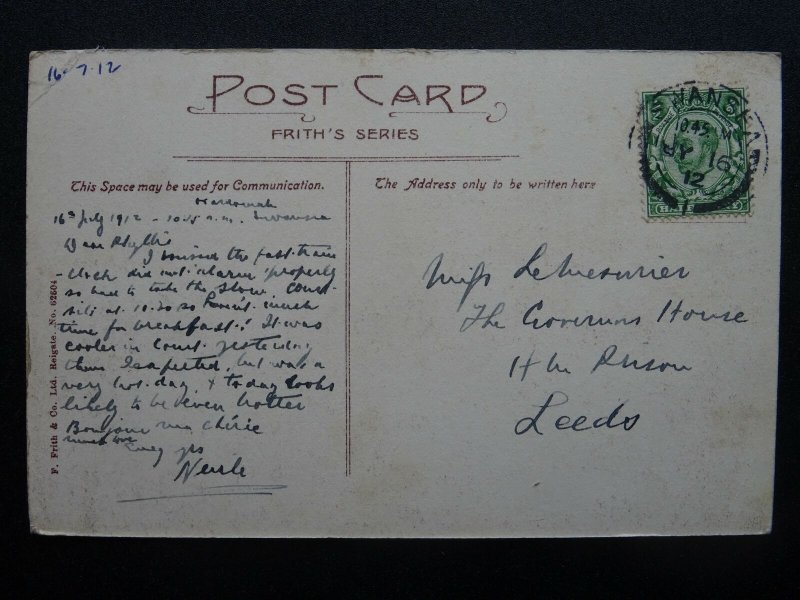 Wales Gower Peninsula PORT EYNON Village c1912 Postcard by Frith