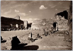 Villa Adriana L'Atrio Dorico Tivoli Italy Ruins of the Village Postcard