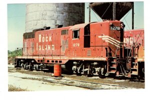 Railway Train, Rock Island Railroad, Burr Oak Yard, Blue Island, Illinois