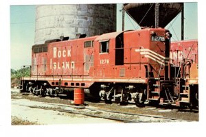 Railway Train, Rock Island Railroad, Burr Oak Yard, Blue Island, Illinois