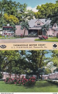 THOMASVILLE, Georgia, 50-60s; Thomasville Motor Court