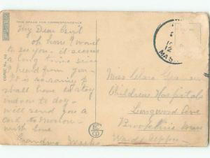 Pre-Linen military WWI PROPAGANDA - I GOTTA FIGHT CAUSE I SAID I WOULD k7222