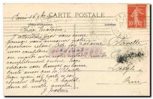 Old Postcard Paris Porte St Martin