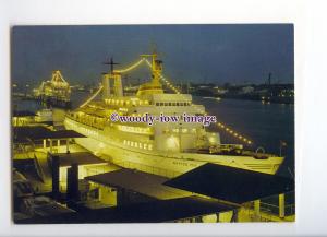 LN1573 - German Liner - Wappen Von Hamburg , built 1965 - postcard