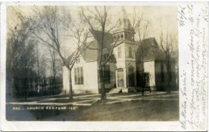 RPPC Presbyterian Church - Peotone IL, Illinois - pm 1906 - UDB