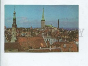 431247 USSR ESTONIA TALLINN view 1973 year postcard