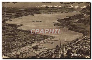 Postcard Old Geneva Lake Geneva