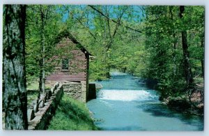 1960 London Kentucky Postcard McHargue Mill Little Laurel River Levi Jackson