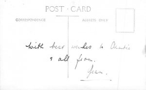 Real Photo Children with Toys Postcard