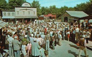 Vintage Postcard Ghost Town Section of Storytown USA Lake George New York NY