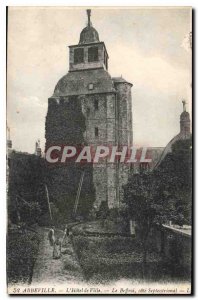 Postcard Old Abbeville Hotel de Ville The Belfry rating Septentrional