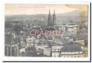 Switzerland Old Postcard Basel von der Elisabethenkirche