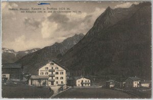 Vintage POSTCARD - BOLZANO: House - Kasern - Predoi 1923-