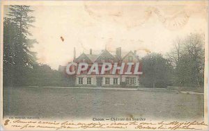 Postcard Old Choue Chateau Stem