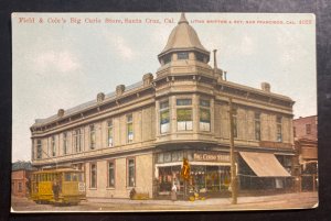 Mint Usa Picture Postcard PPC Coles Big Curio Store Santa Cruz Ca