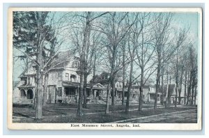 1923 East Maumee Street, Angola (Lake James Rural Sta.) Indiana IN Postcard