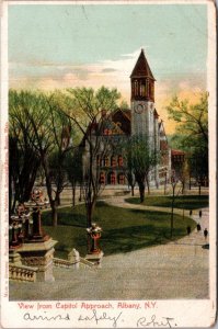 New York View From Capitol Approach 1906