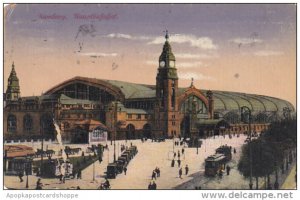 Germany Hamburg Hauptbahnhof 1921